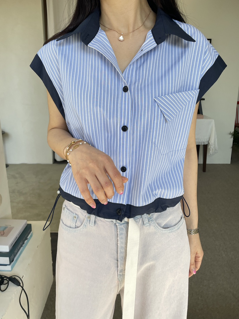 EDITION-P韓國代購女裝新品真品推薦休閑時尚人氣職業馬甲EDITION/CHAHEE馬甲