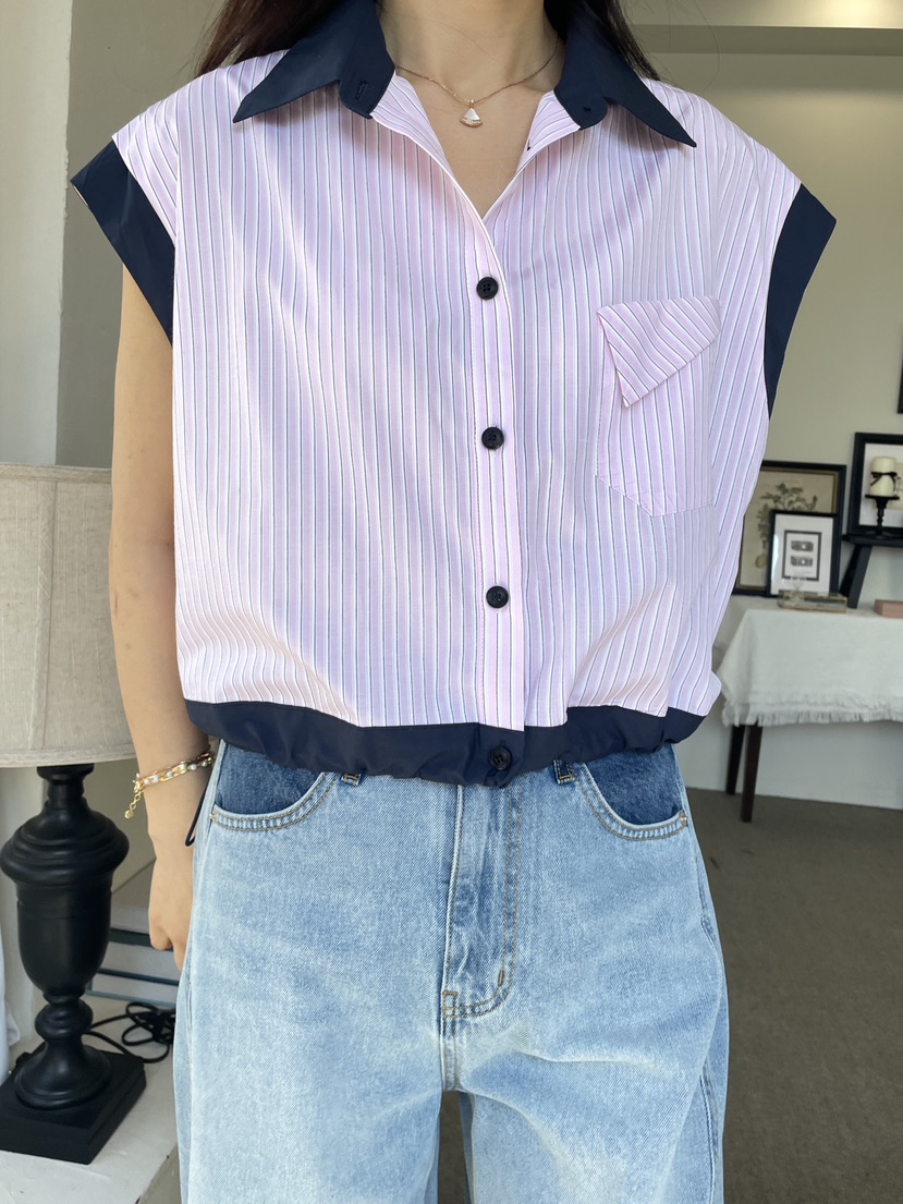 EDITION-P韓國代購女裝新品真品推薦休閑時尚人氣職業馬甲EDITION/CHAHEE馬甲