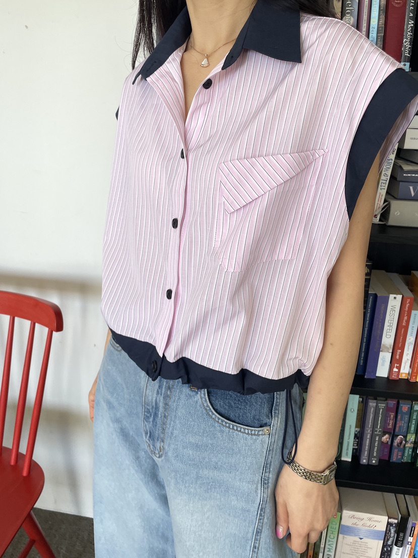 EDITION-P韓國代購女裝新品真品推薦休閑時尚人氣職業馬甲EDITION/CHAHEE馬甲