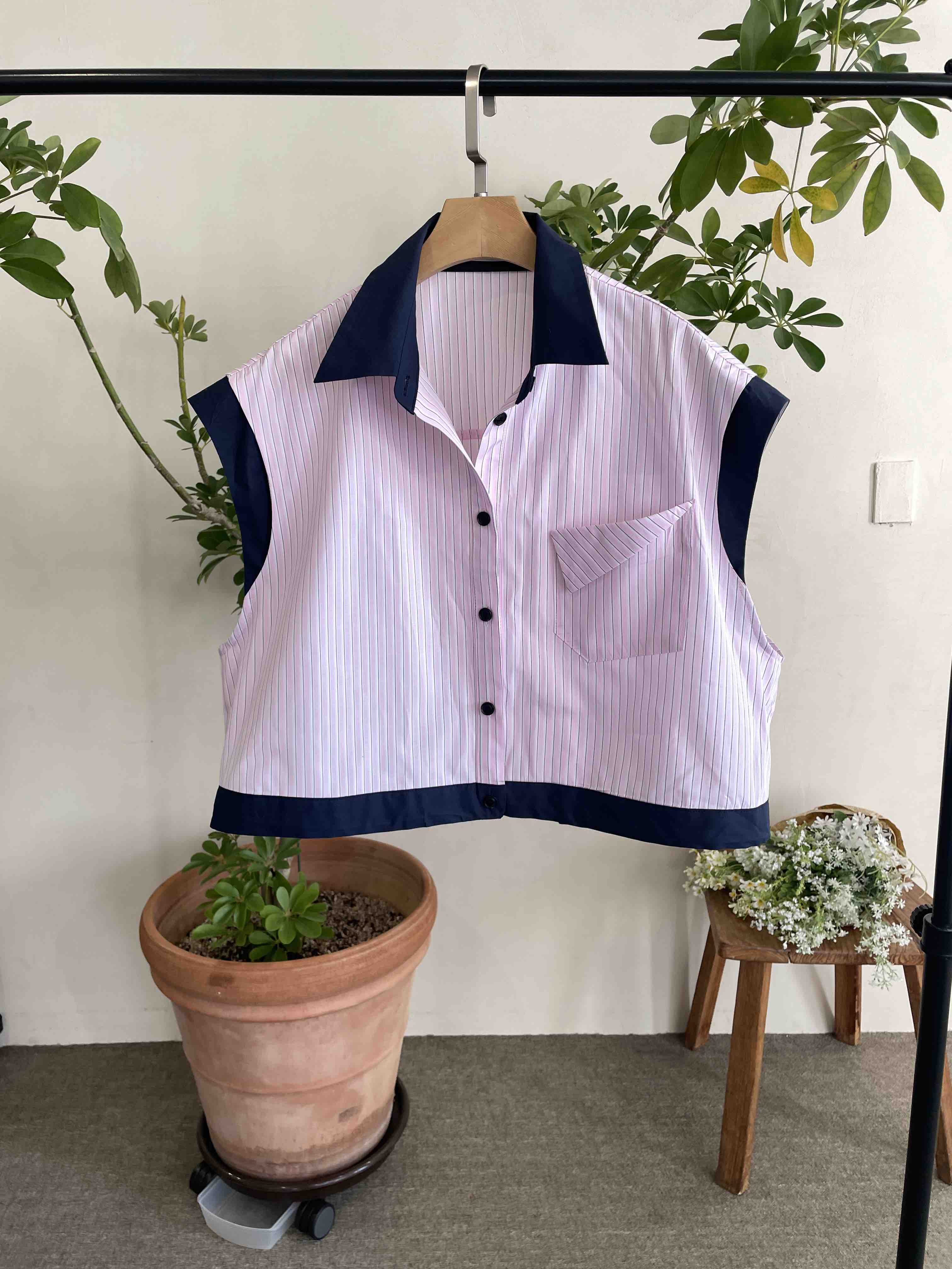 EDITION-P韓國代購女裝新品真品推薦休閑時尚人氣職業馬甲EDITION/CHAHEE馬甲圖色2