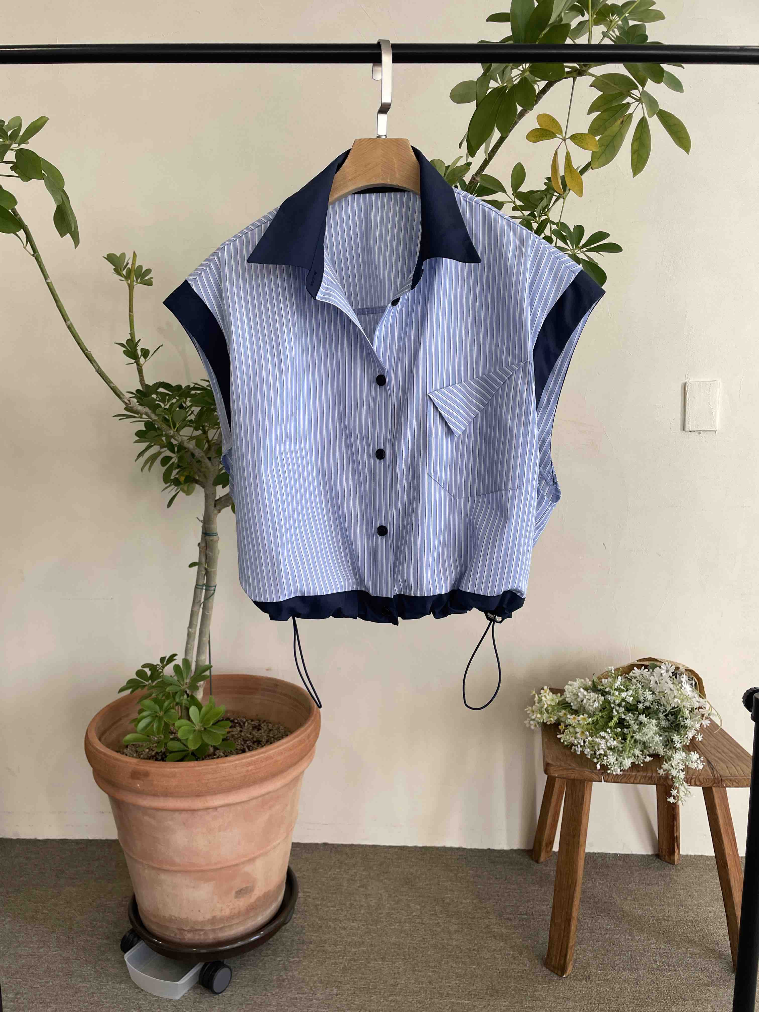 EDITION-P韓國代購女裝新品真品推薦休閑時尚人氣職業馬甲EDITION/CHAHEE馬甲圖色3