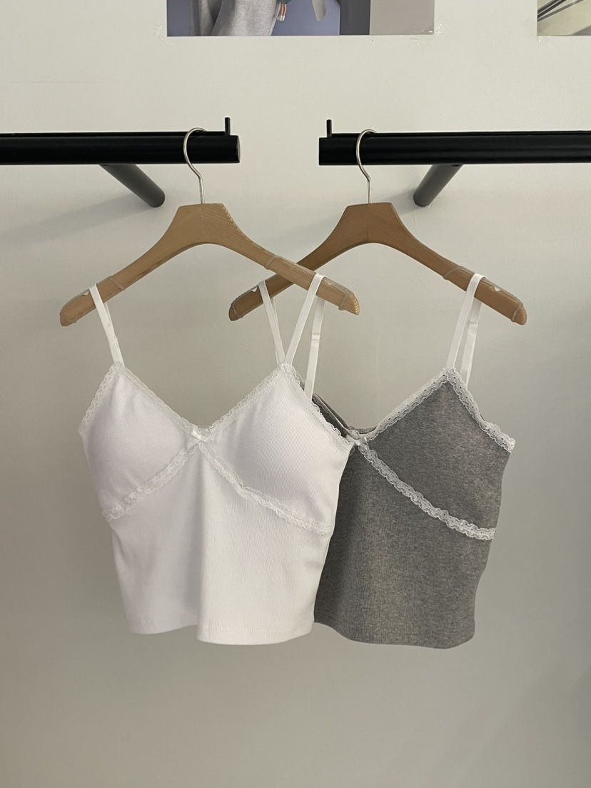 BUTTER-P東大門直郵女士新品時尚休閑推薦人氣吊帶背心蕾絲BUTTER-P吊帶/背心