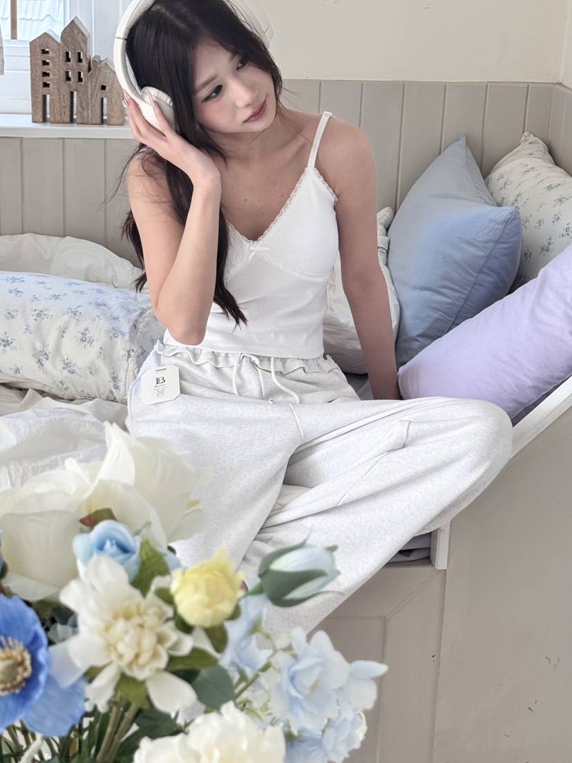 BUTTER-P東大門直郵女士新品時尚休閑推薦人氣吊帶背心蕾絲BUTTER-P吊帶/背心