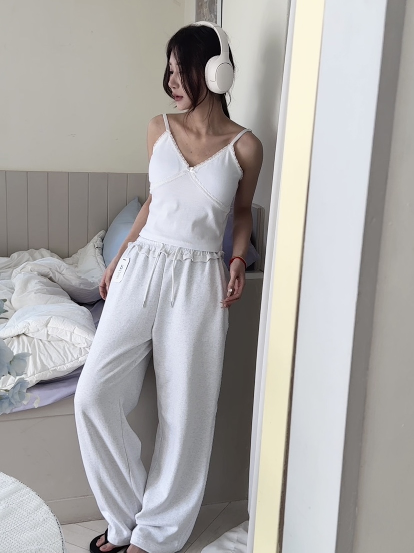 BUTTER-P東大門直郵女士新品時尚休閑推薦人氣吊帶背心蕾絲BUTTER-P吊帶/背心