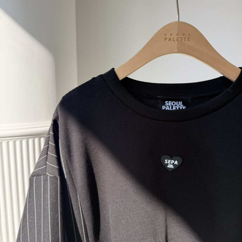 PALETTE-Q東大門實拍女裝新款26春夏推薦熱賣連衣裙條紋PALETTE-Q連衣裙