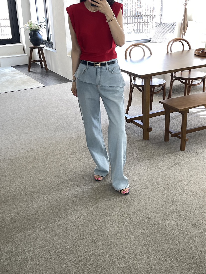 EDITION-P韓國代購女裝新款職業時尚真品熱賣推薦吊帶背心EDITION/CHAHEE吊帶/背心