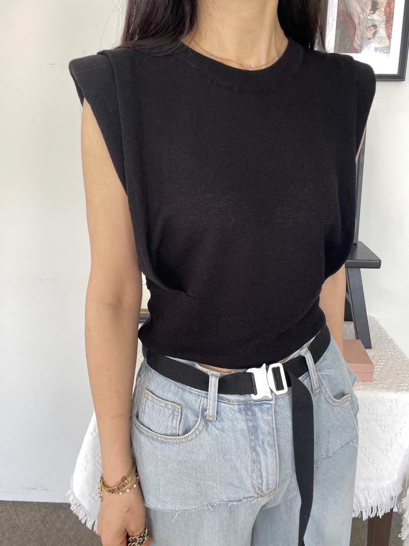 EDITION-P韓國代購女裝新款職業時尚真品熱賣推薦吊帶背心EDITION/CHAHEE吊帶/背心