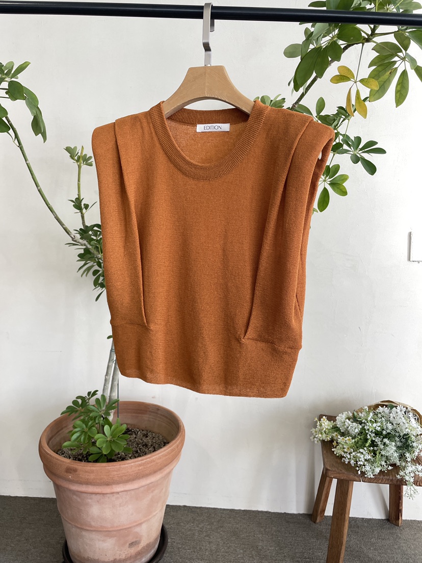 EDITION-P韓國代購女裝新款職業時尚真品熱賣推薦吊帶背心EDITION/CHAHEE吊帶/背心圖色6