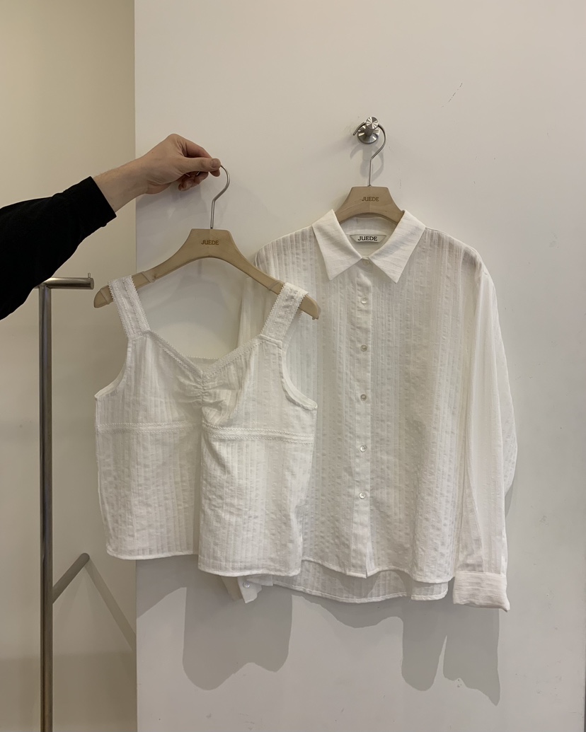 JUEDE東大門實拍女裝新款真品襯衫蕾絲衫JUEDE襯衫/蕾絲衫