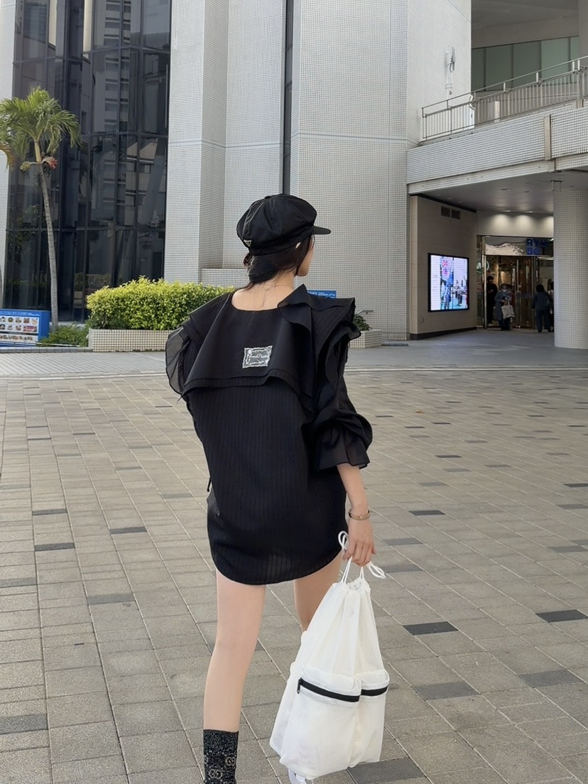 PALETTE-Q韓國直郵女士新款推薦26春夏休閑襯衫蕾絲衫蕾絲PALETTE-Q襯衫/蕾絲衫