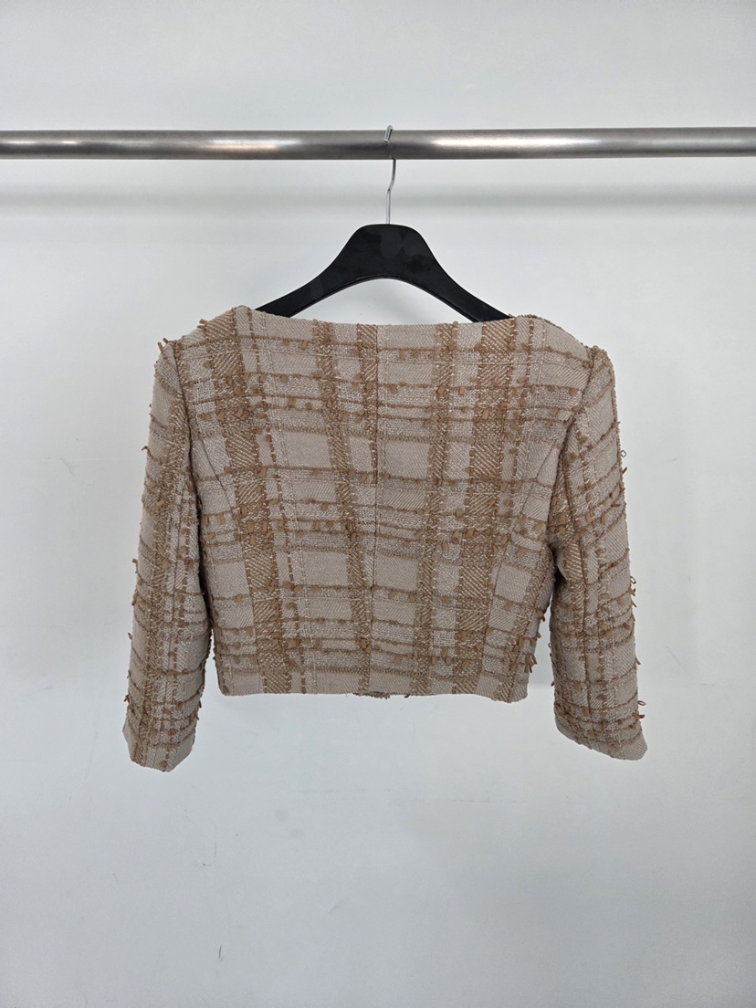 VERANDA東大門直郵女士新品26春夏推薦真品職業夾克粗花呢VERANDA夾克