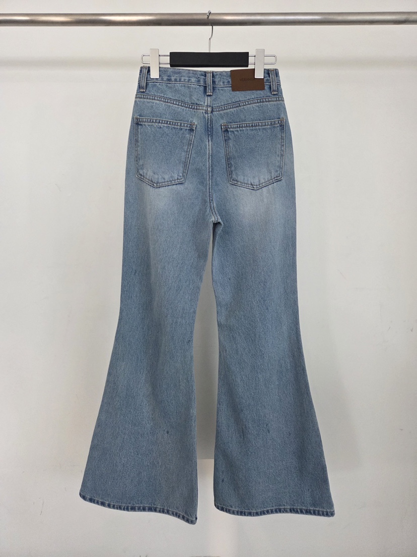 VERANDA韓國直郵女裝新款人氣職業時尚26春夏真品推薦牛仔褲VERANDA牛仔褲