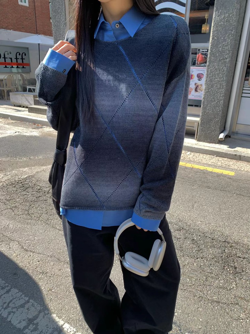 MUSHROOM EFFECT韓國直郵女士新品推薦休閑熱賣人氣針織衫MUSHROOM EFFECT針織衫