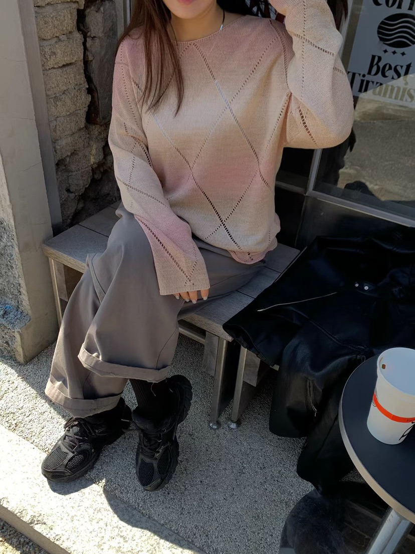 MUSHROOM EFFECT韓國直郵女士新品推薦休閑熱賣人氣針織衫MUSHROOM EFFECT針織衫