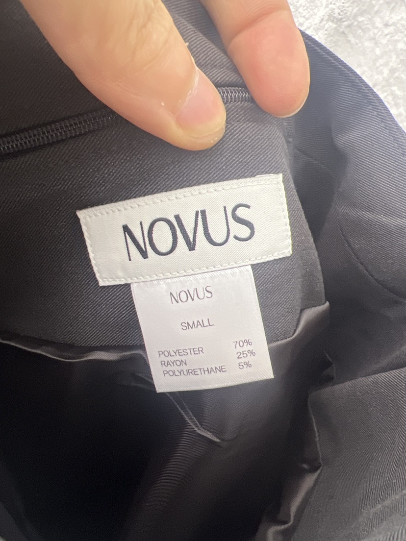 NOVUS韓國直郵女士新款時尚26春夏職業熱賣推薦長裙含腰帶NOVUS長裙