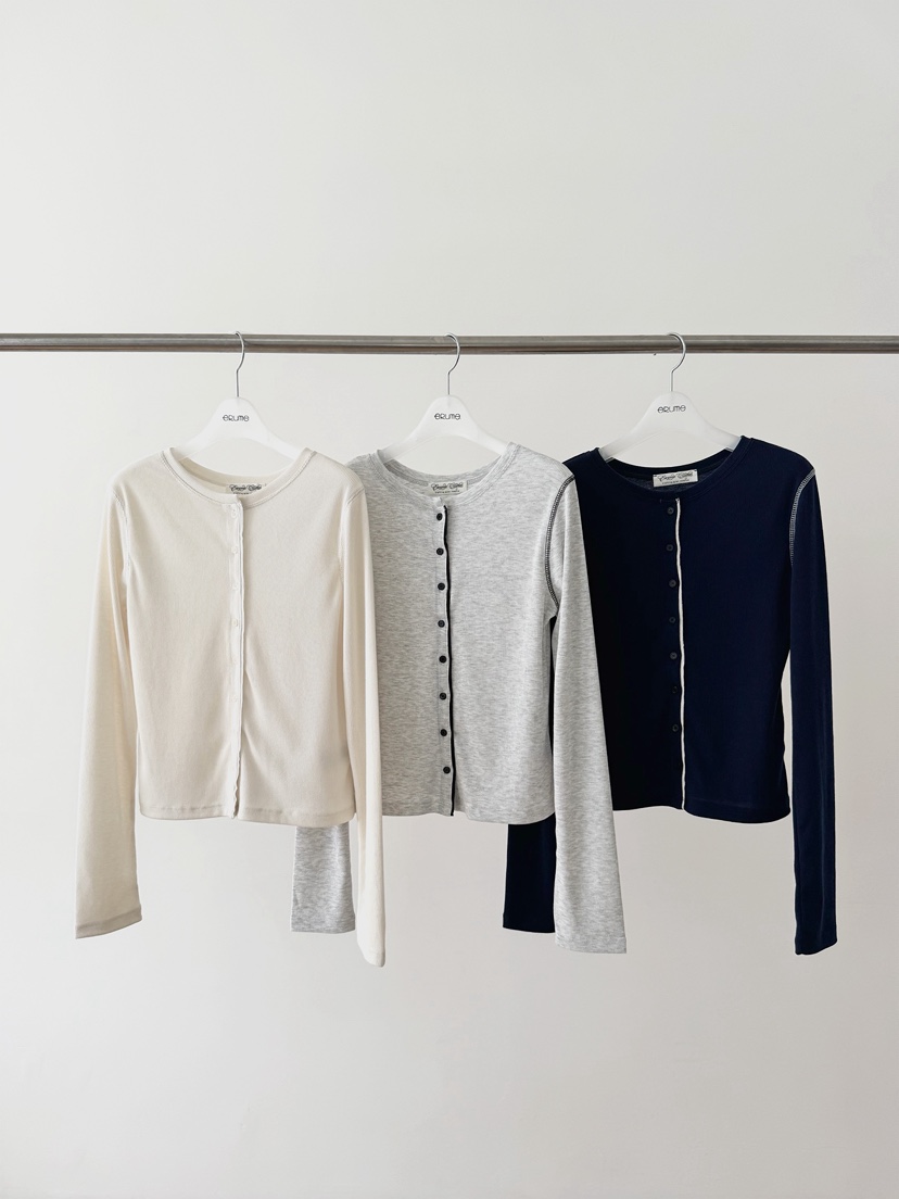 ERUME韓國代購女士新款休閑熱賣推薦人氣26春夏職業長袖T恤ERUME長袖T恤