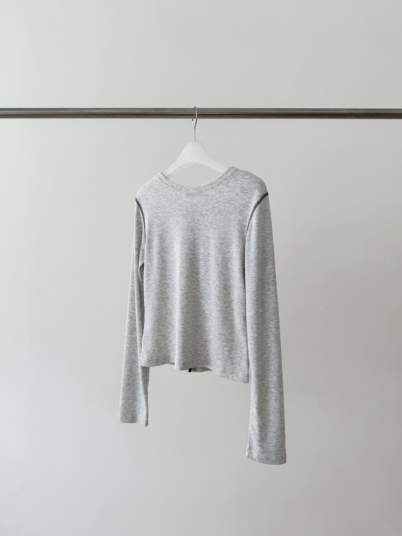 ERUME韓國代購女士新款休閑熱賣推薦人氣26春夏職業長袖T恤ERUME長袖T恤