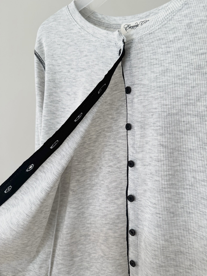 ERUME韓國代購女士新款休閑熱賣推薦人氣26春夏職業長袖T恤ERUME長袖T恤