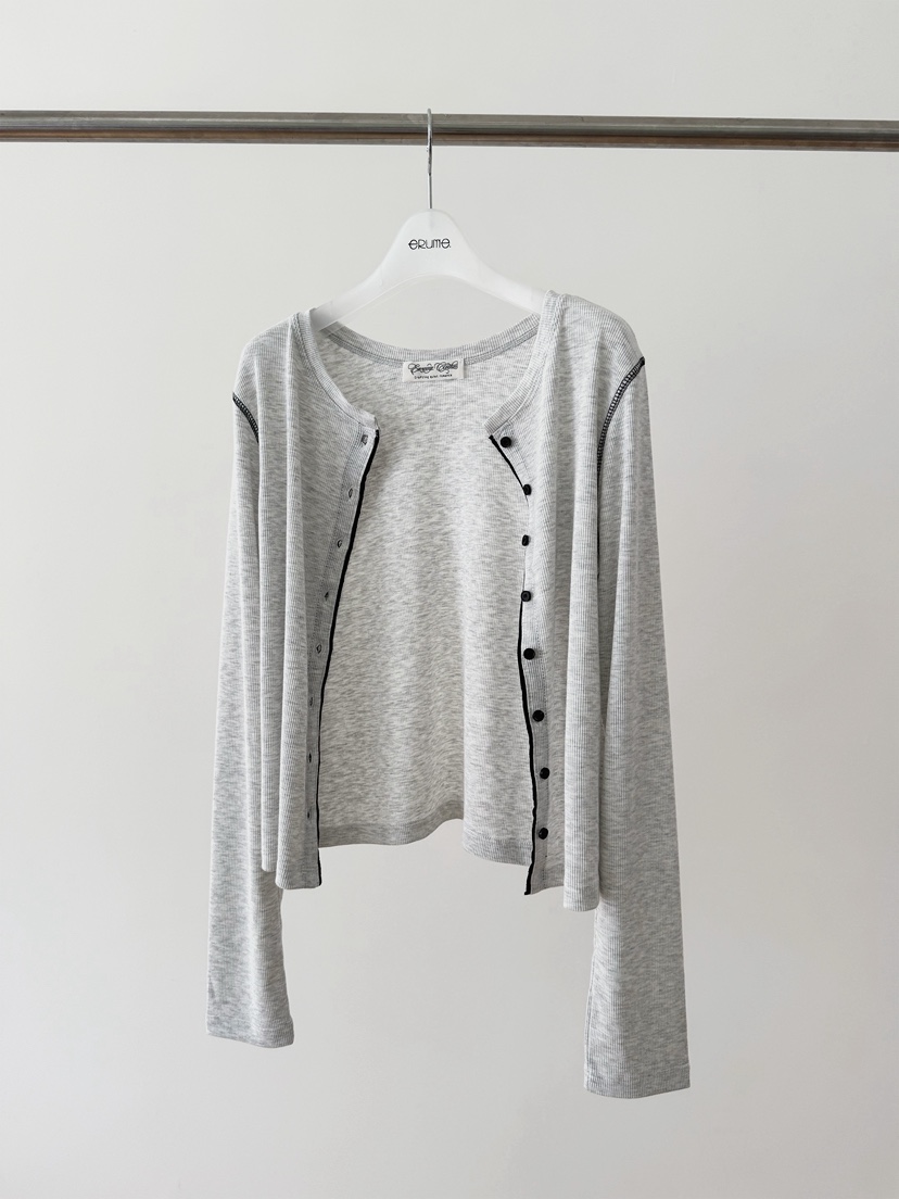 ERUME韓國代購女士新款休閑熱賣推薦人氣26春夏職業長袖T恤ERUME長袖T恤