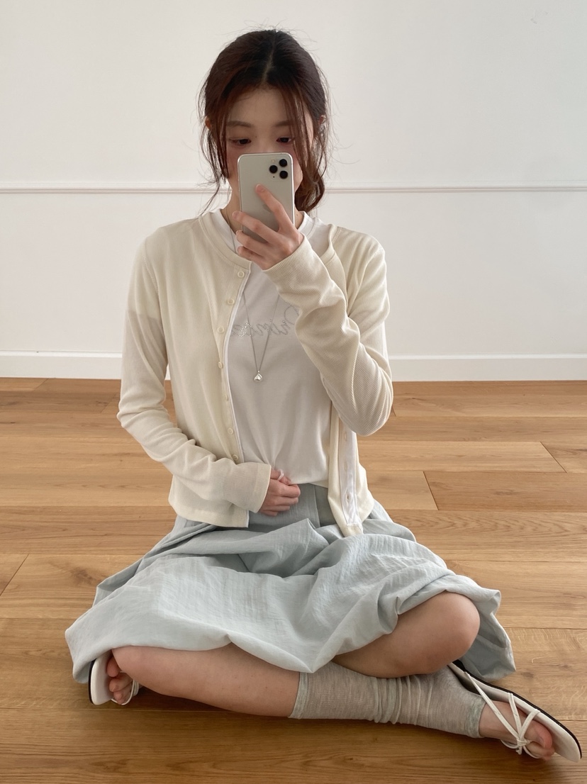 ERUME韓國代購女士新款休閑熱賣推薦人氣26春夏職業長袖T恤ERUME長袖T恤