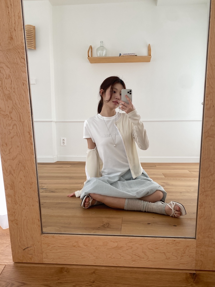 ERUME韓國代購女士新款休閑熱賣推薦人氣26春夏職業長袖T恤ERUME長袖T恤