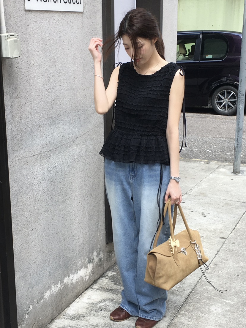 ERUME韓國代購女士新品職業熱賣26春夏人氣休閑時尚吊帶背心ERUME吊帶/背心