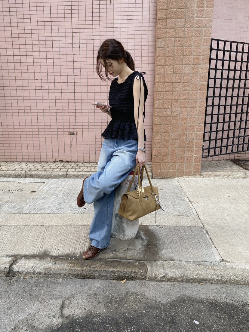 ERUME韓國代購女士新品職業熱賣26春夏人氣休閑時尚吊帶背心ERUME吊帶/背心