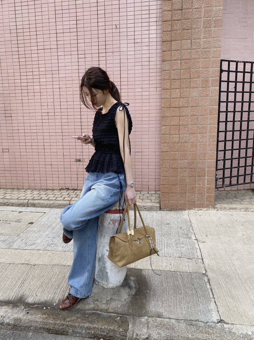 ERUME韓國代購女士新品職業熱賣26春夏人氣休閑時尚吊帶背心ERUME吊帶/背心