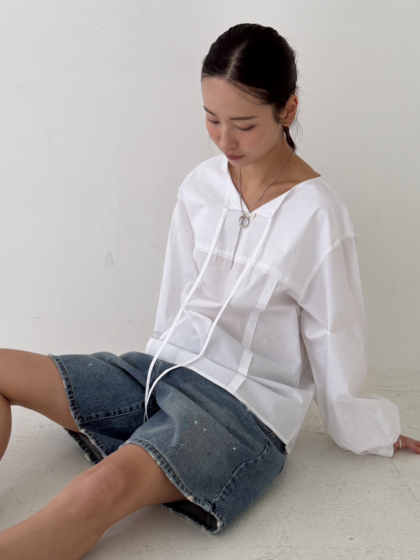 KARE/WEREPIECE韓國直郵實拍女士新款休閑時尚襯衫蕾絲衫棉KARE/WEREPIECE襯衫/蕾絲衫