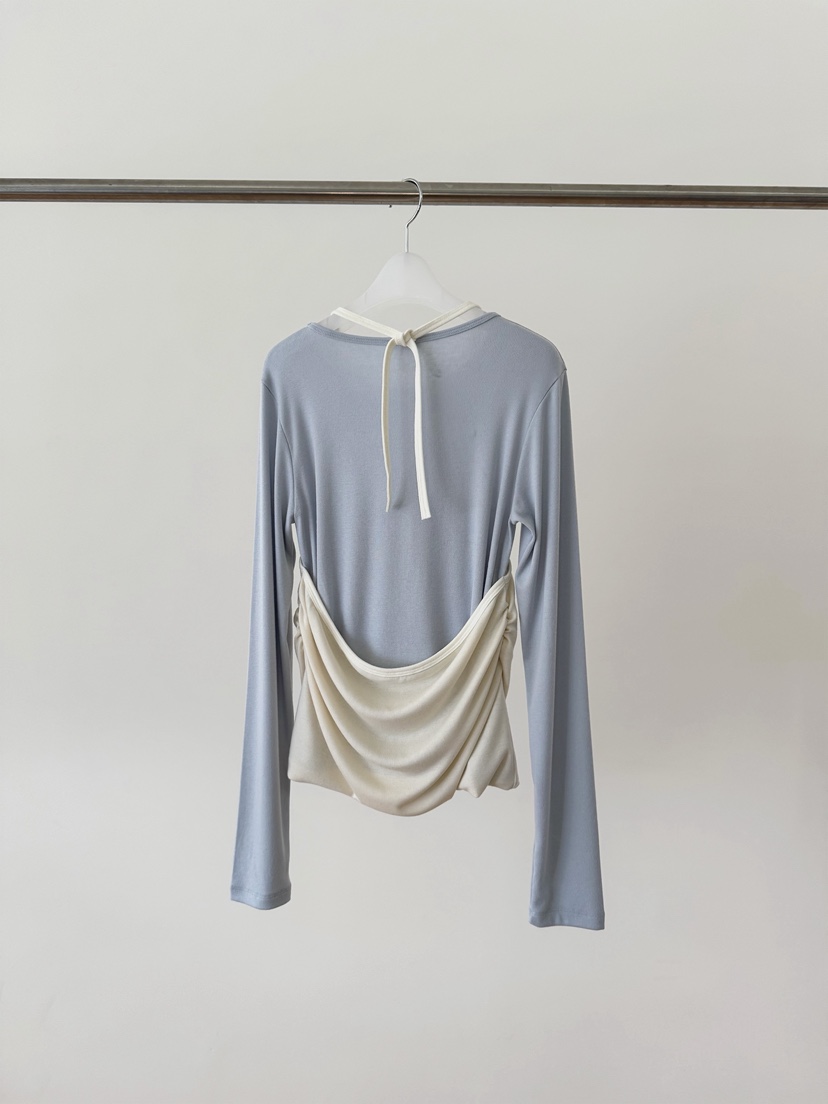 ERUME韓國代購女裝新款推薦職業26春夏熱賣休閑人氣長袖T恤ERUME長袖T恤