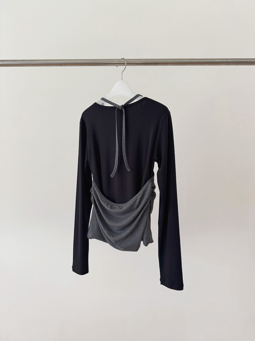 ERUME韓國代購女裝新款推薦職業26春夏熱賣休閑人氣長袖T恤ERUME長袖T恤