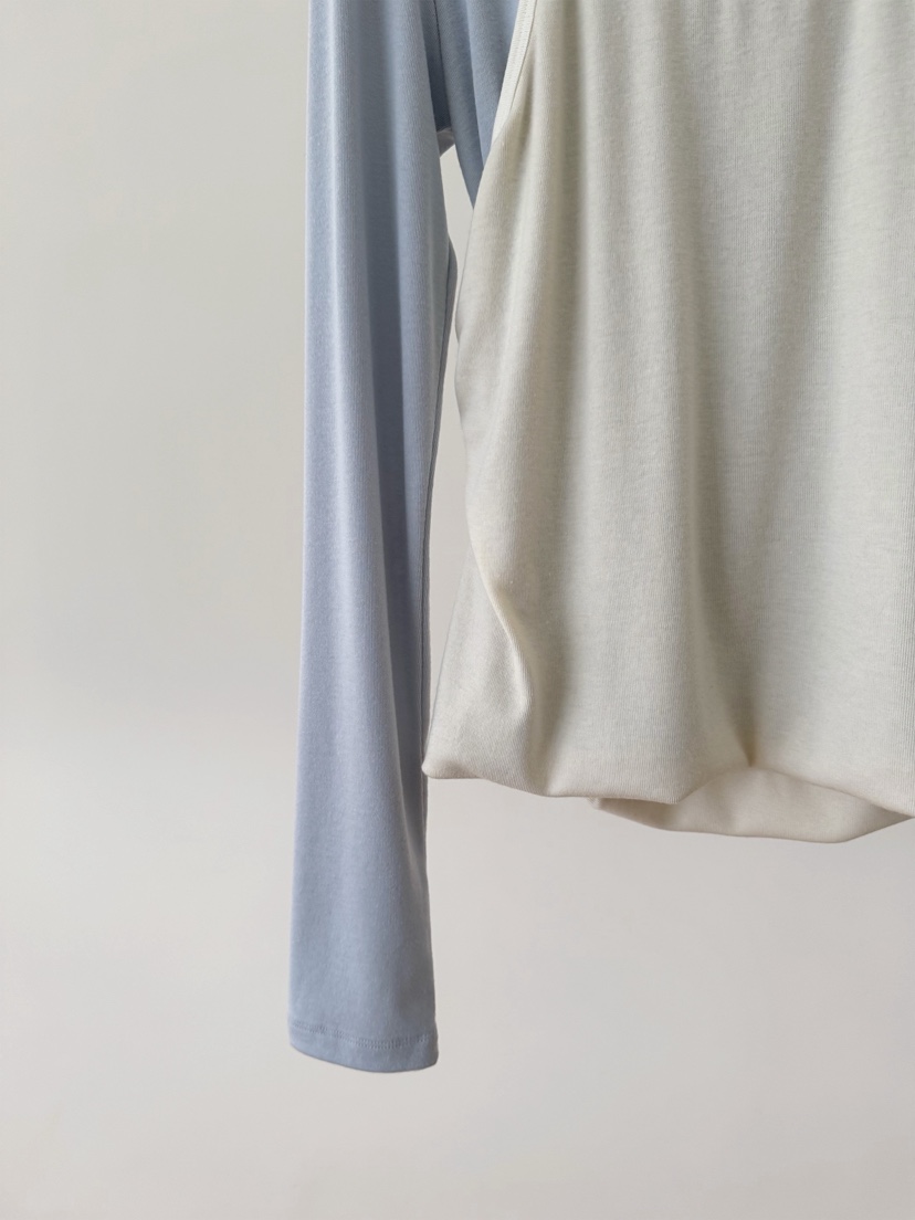 ERUME韓國代購女裝新款推薦職業26春夏熱賣休閑人氣長袖T恤ERUME長袖T恤