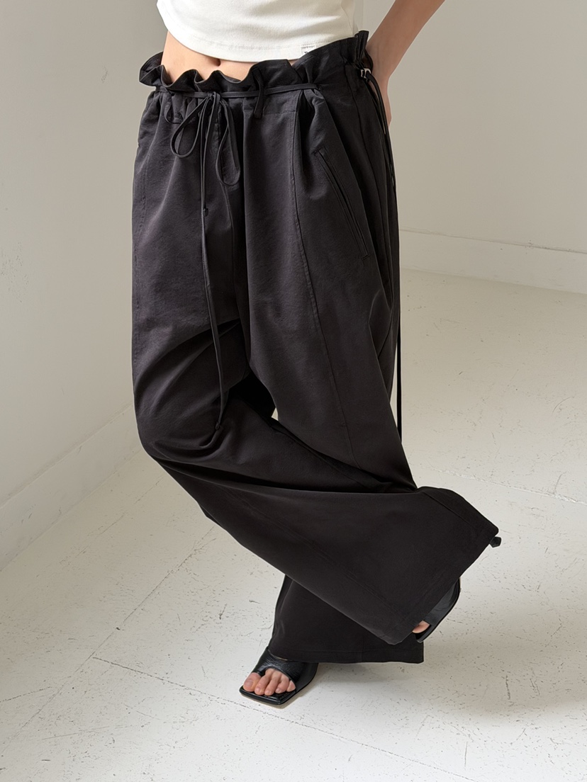 KARE/WEREPIECE韓國直郵女裝新品26春夏人氣休閑休閑褲褶裥KARE/WEREPIECE休閑褲