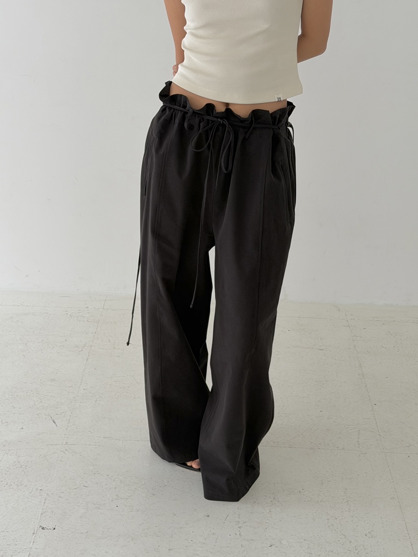 KARE/WEREPIECE韓國直郵女裝新品26春夏人氣休閑休閑褲褶裥KARE/WEREPIECE休閑褲