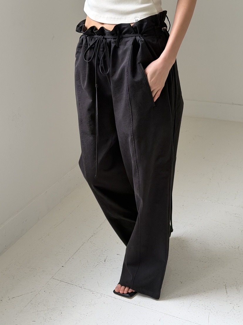 KARE/WEREPIECE韓國直郵女裝新品26春夏人氣休閑休閑褲褶裥KARE/WEREPIECE休閑褲