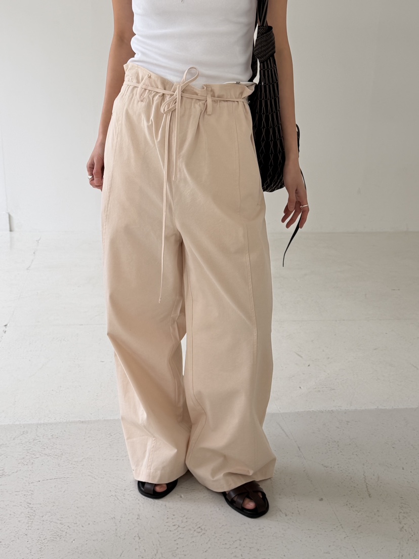 KARE/WEREPIECE韓國直郵女裝新品26春夏人氣休閑休閑褲褶裥KARE/WEREPIECE休閑褲