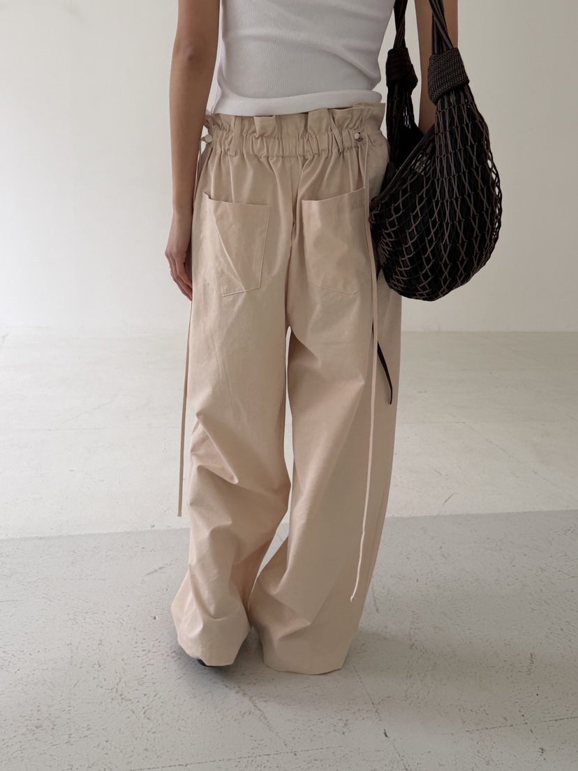 KARE/WEREPIECE韓國直郵女裝新品26春夏人氣休閑休閑褲褶裥KARE/WEREPIECE休閑褲