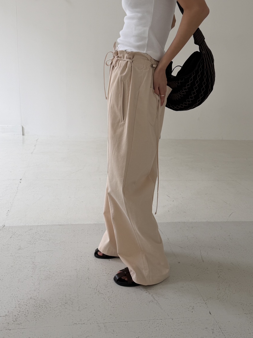 KARE/WEREPIECE韓國直郵女裝新品26春夏人氣休閑休閑褲褶裥KARE/WEREPIECE休閑褲