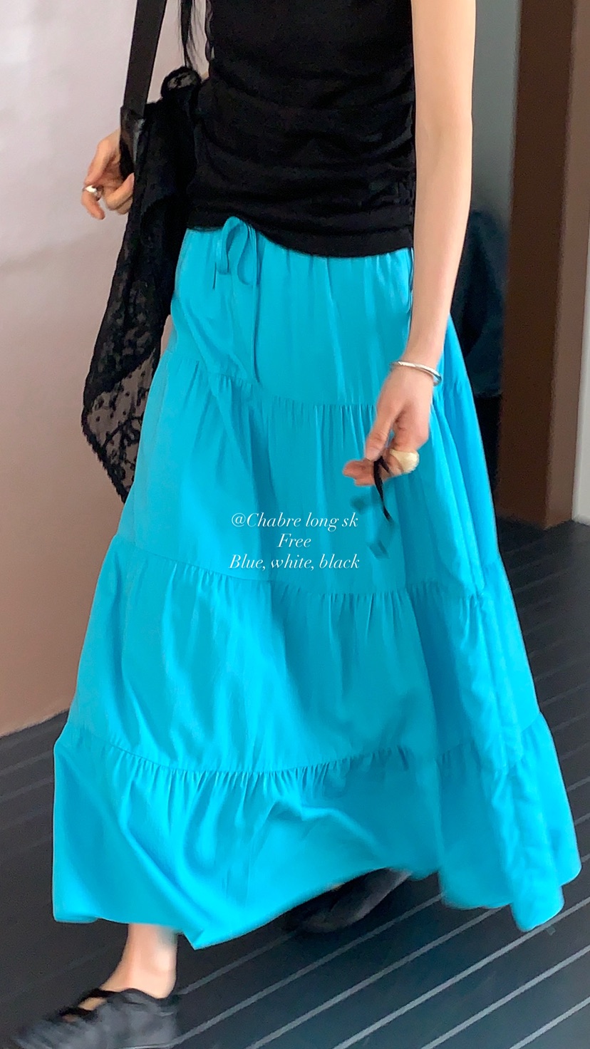 OVER RICH韓國直郵實拍女裝新品26春夏休閑人氣時尚長裙OVER RICH長裙