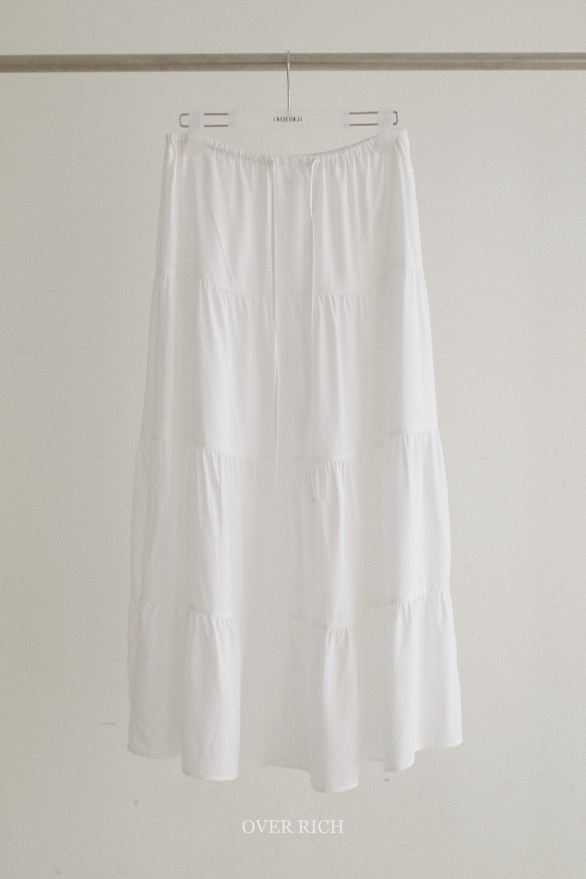 OVER RICH韓國直郵實拍女裝新品26春夏休閑人氣時尚長裙OVER RICH長裙圖色2
