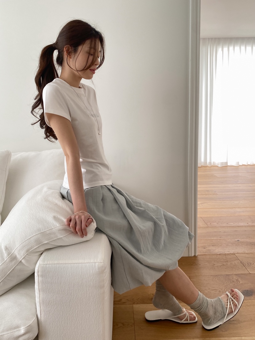 ERUME韓國東大門直郵女裝新款26春夏時尚熱賣半身裙中短裙ERUME半身裙/中短裙