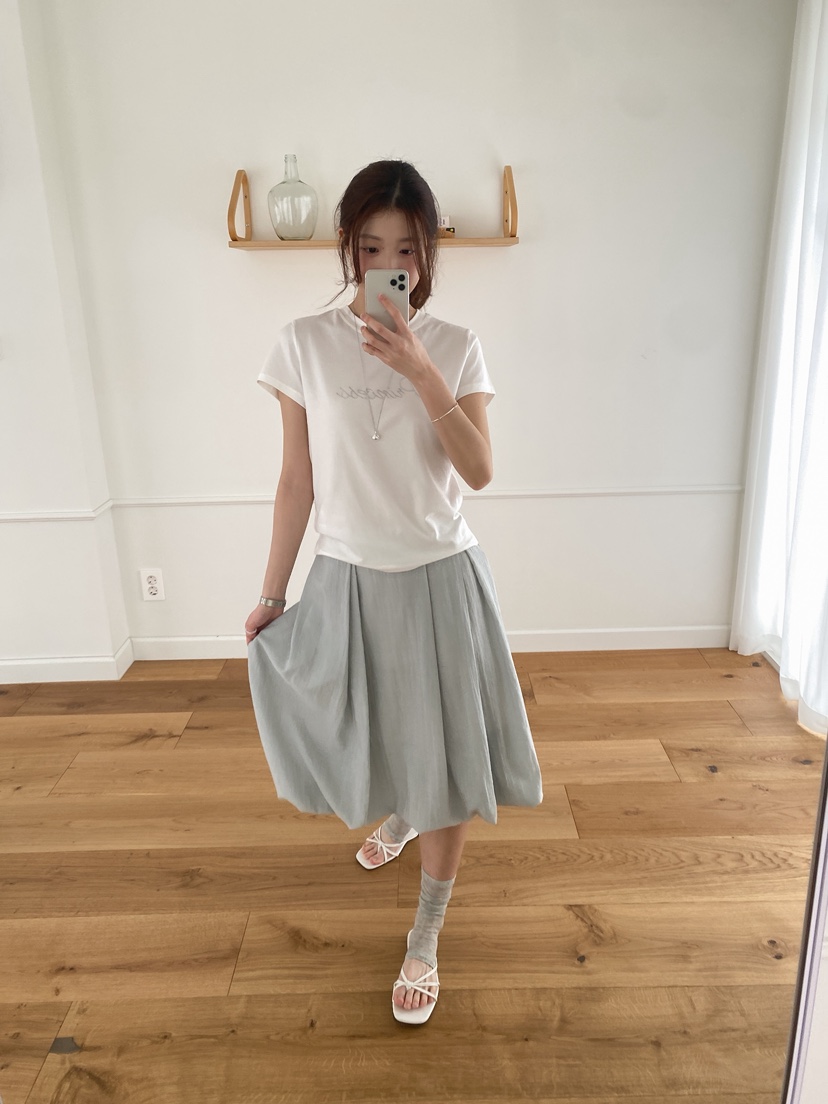 ERUME韓國東大門直郵女裝新款26春夏時尚熱賣半身裙中短裙ERUME半身裙/中短裙