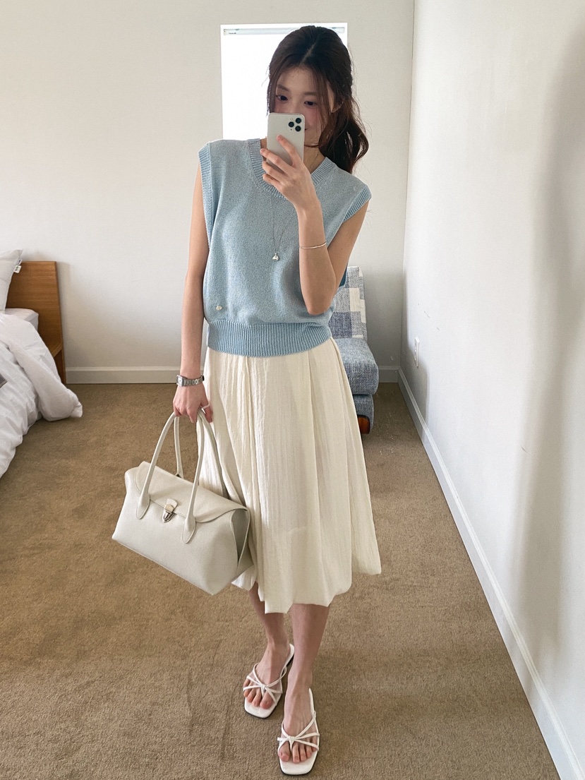 ERUME韓國東大門直郵女裝新款26春夏時尚熱賣半身裙中短裙ERUME半身裙/中短裙