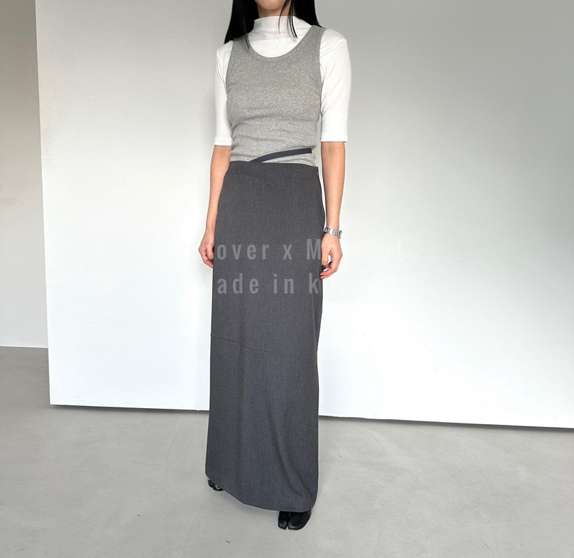 MOMENT韓國直郵實拍女士新款推薦休閑人氣熱賣職業26春夏長裙MOMENT/RECOVER長裙