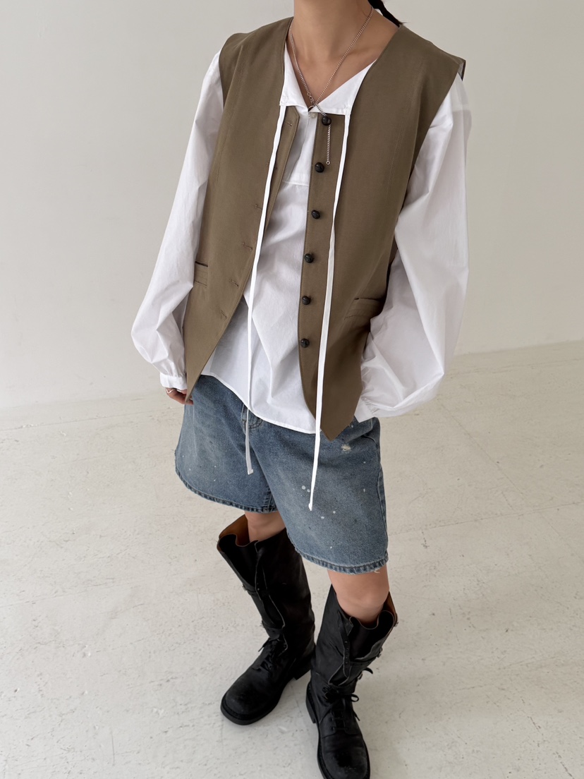 KARE/WEREPIECE韓國東大門直郵女士新品職業人氣休閑馬甲KARE/WEREPIECE馬甲