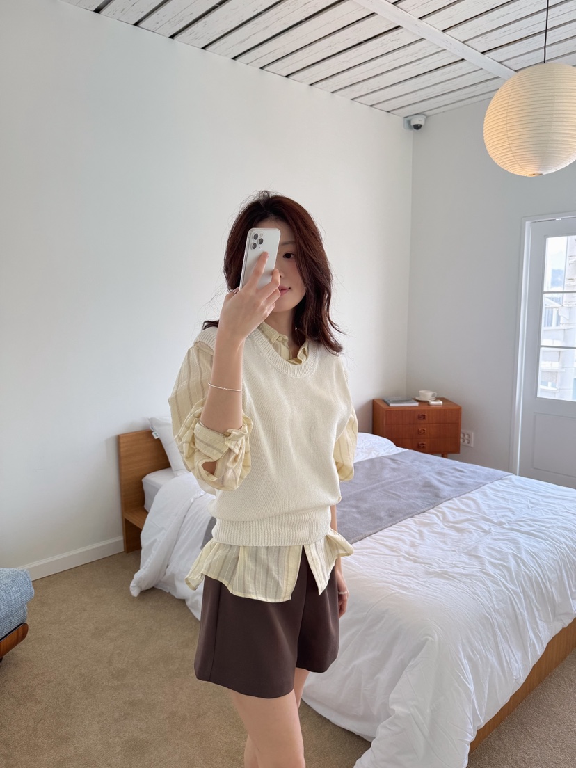 ERUME韓國東大門直郵女裝新品26春夏推薦熱賣職業吊帶背心ERUME吊帶/背心