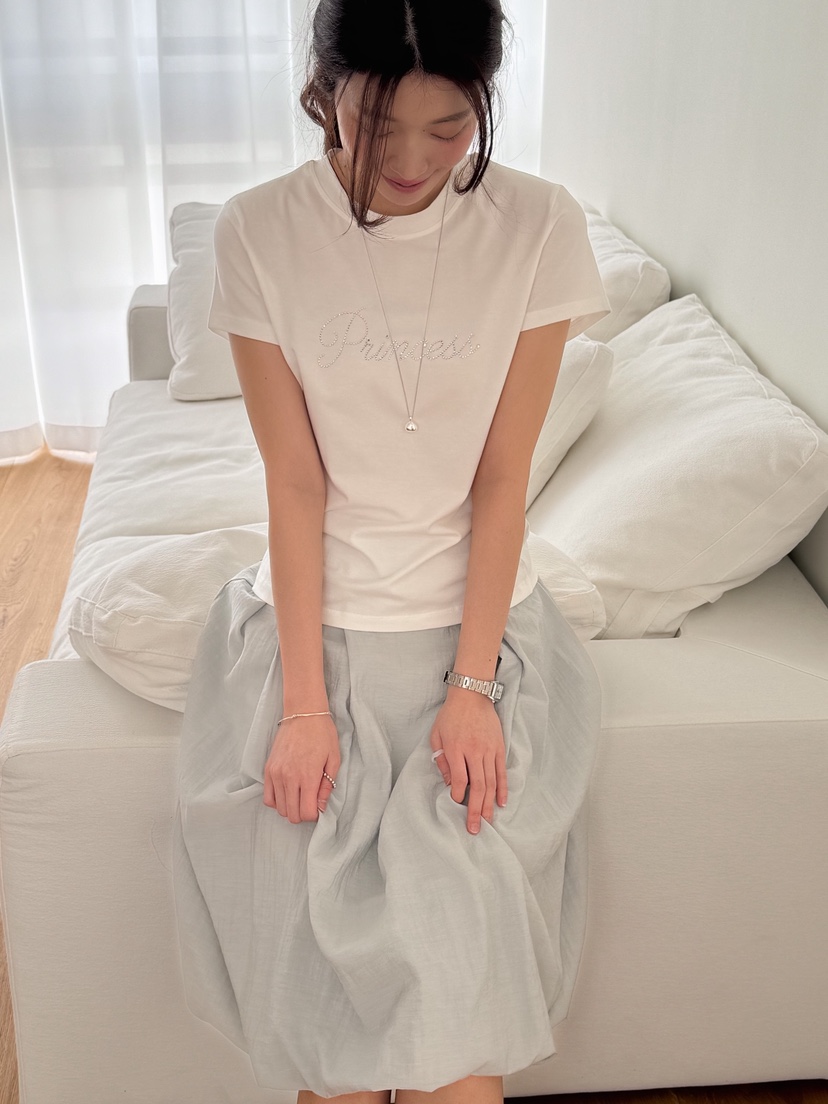 ERUME韓國直郵女裝新品26春夏推薦熱賣職業時尚休閑人氣T恤ERUMET恤