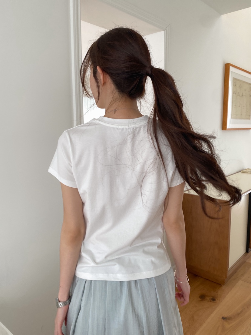 ERUME韓國直郵女裝新品26春夏推薦熱賣職業時尚休閑人氣T恤ERUMET恤