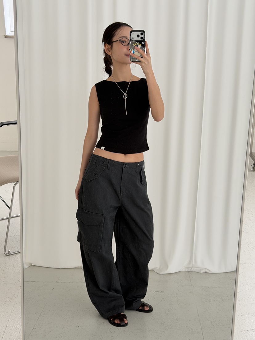 KARE/WEREPIECE韓國東大門代購女裝新款職業吊帶背心船領KARE/WEREPIECE吊帶/背心