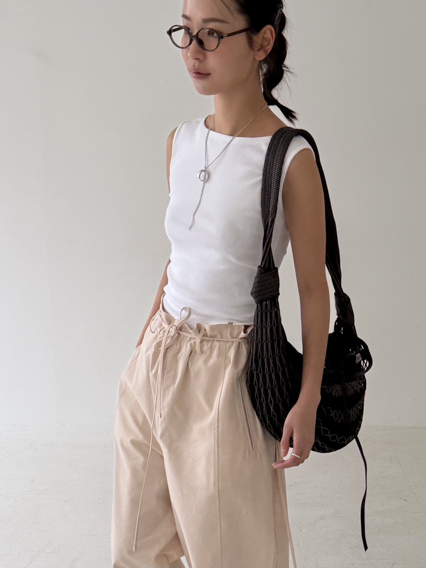 KARE/WEREPIECE韓國東大門代購女裝新款職業吊帶背心船領KARE/WEREPIECE吊帶/背心